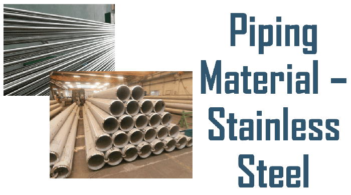What are stainless steel applications for piping