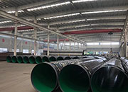 Precautions for construction of plastic-coated steel pipes