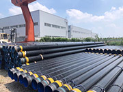 How to transport 3PE anti-corrosion steel pipes to ensure that the anti-corrosion layer is not damaged