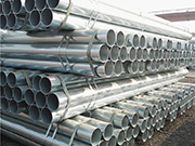 Galvanized steel pipes installation steps