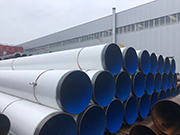 Causes of corrosion of large-diameter plastic-coated steel pipes