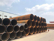Classificação da qualidade de tubos de aço soldados longitudinalmente de grande diâmetro
