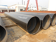 How to solve the deformation problem of spiral seam submerged arc welded steel pipe