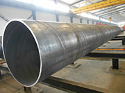 How is the spiral seam submerged arc welded steel pipe anti-corrosion