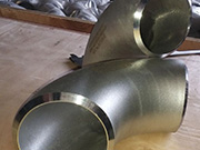 Four quality inspections of stainless steel elbow welding