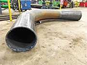 The difference between hot simmering steel bending pipe and cold simmering steel bending pipe