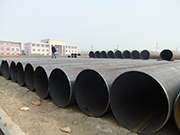Metodo di manutenzione del tubo d'acciaio a giunzione dritta di grande diametro