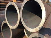 What are the details of the thick-walled steel pipe before use
