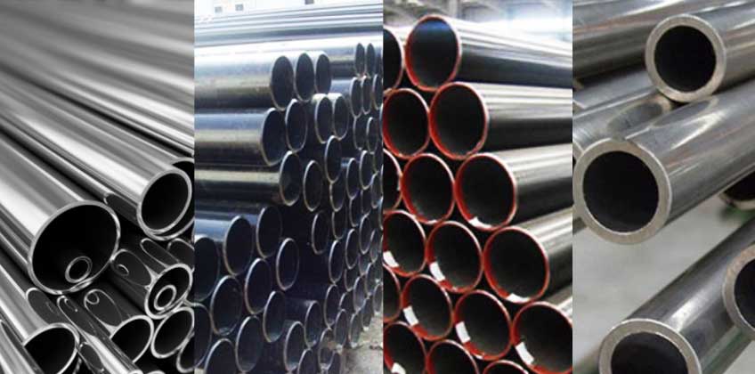 Quais são os diferentes tipos de tubos de aço carbono