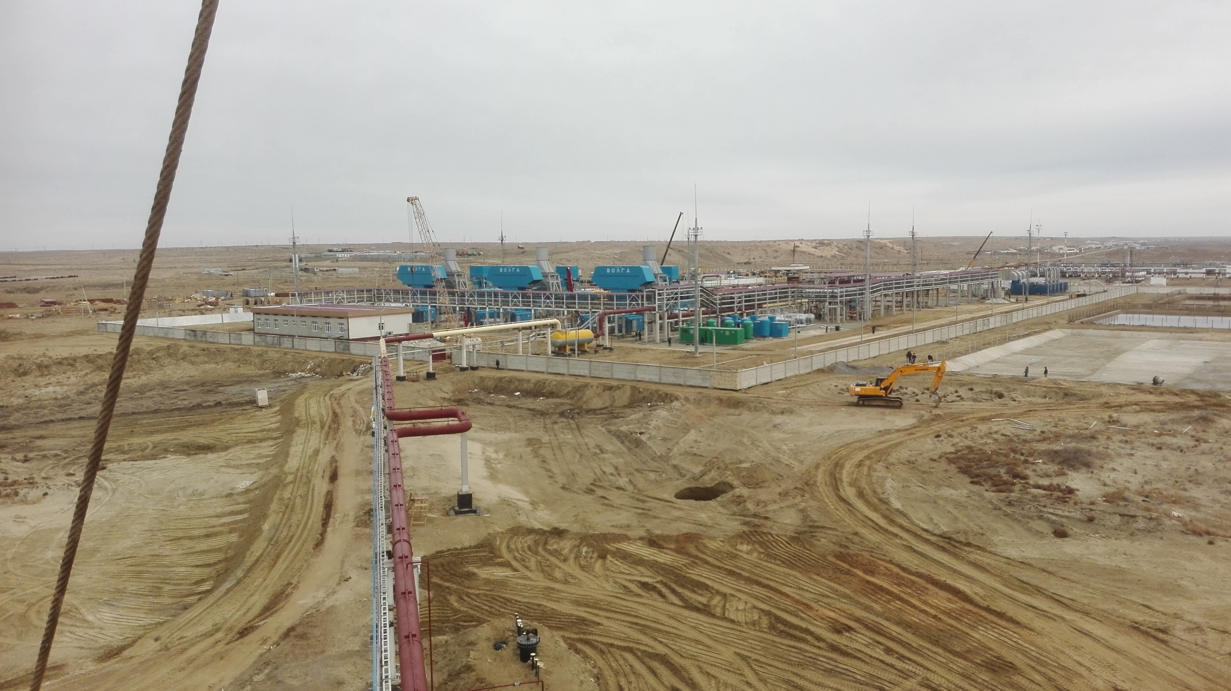 Kasachstan Niedertemperatur-Pipeline-Projekt