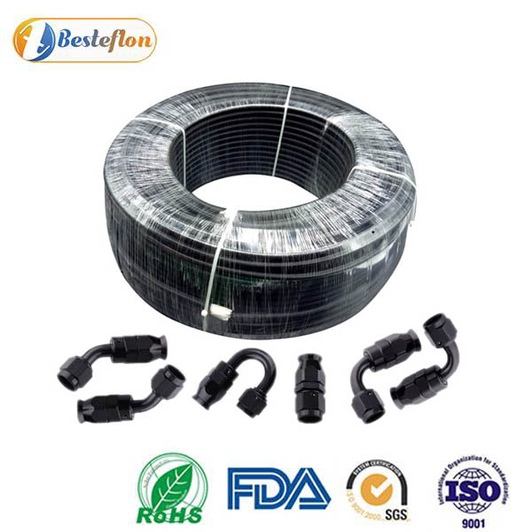 BLACK PTFE HOSE FOR AUTOMOBILE INDUSTRY
