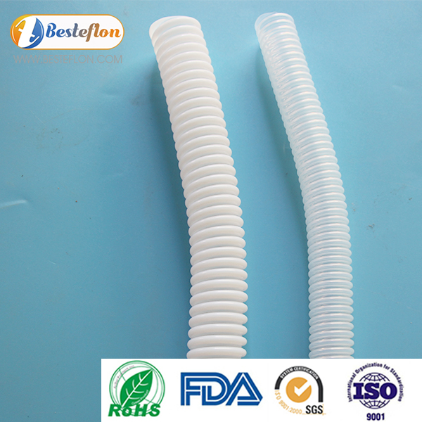 Convoluted PTFE Tubing 3/16 1/4 5/16 3/8 1/2 5/8 3/4 7/8 1 1-1/2 2 | BESTEFLON Featured Image