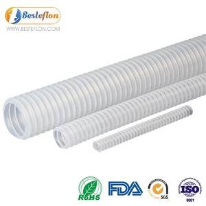 Convoluted PTFE Tube Fleksibel PTFE Corrugated Hose |BESTEFLON