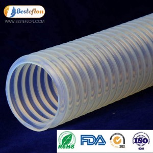 PTFE Convoluted Tube Flexible Chemical Resistance | BESTEFLON