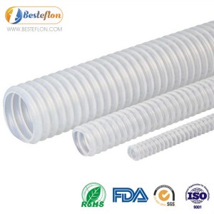 Resistencia química flexible de tubo corrugado de PTFE |BESTEFLON