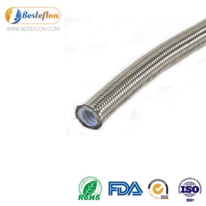 Factory Promotional China High Pressure Stainless Steel Braided Convoluted Teflon Hose