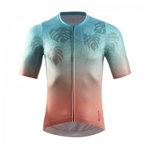 Men's Rainforest Short Sleeve Cycling Jersey Custom