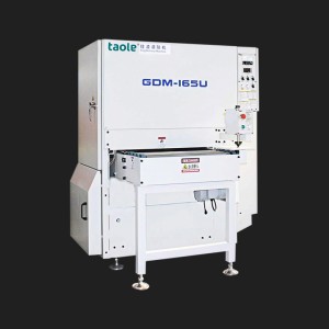 GDM-165U sheet metal deburring machine Slag remove TAOLE