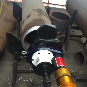 Партатыўны станок для зрэзу фаскі труб (ISE-252-2) для цяжкіх нагрузак