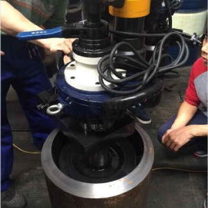 Machine de préparation au soudage de tuyaux électriques ISE-630-1