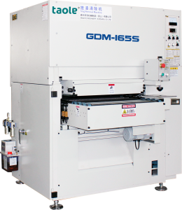 Machine d'ébavurage de tôle Gdm-265D Taole jusqu'à largeur de plaque 650mm, élimination des scories spécialement effectuée par découpe de cadre