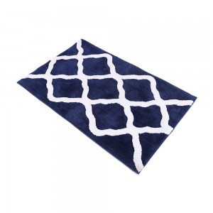 Rutschfeste Fußmatte mit gewebtem Design