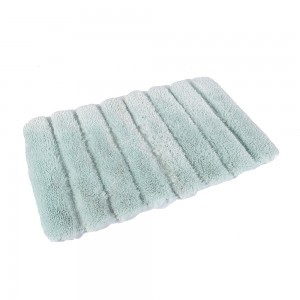 Nagykereskedelmi melegen eladó csúszásmentes mikroszálas puha lábtörlő fürdőszobai szőnyeg