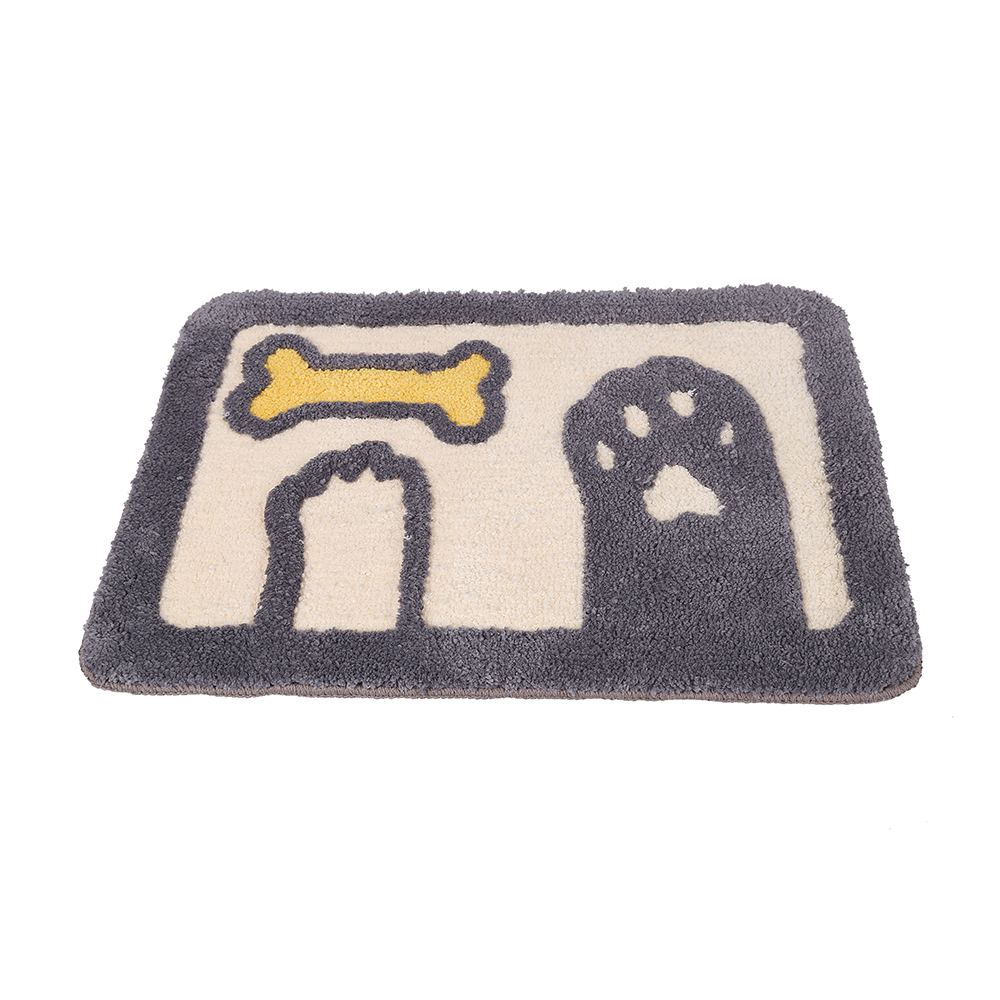 Thiết kế hoạt hình tấm thảm mềm sang trọng siêu thấm cho thú cưng