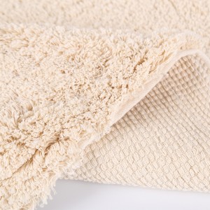 שטיח אמבטיה נוחה ניתנת לכביסה נגד החלקה במיקרופייבר