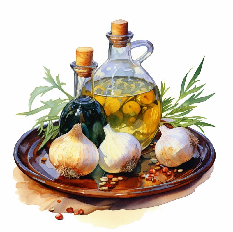 Culinary Ingredients to Enhance the Flavor of Dishes — Garlic Oil