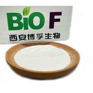 Poudre cosmétique d'acide hyaluronique de hyaluronate de sodium de qualité alimentaire de poids moléculaire élevé et faible