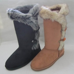 High booties with Micro Suede upper and Faux Fur Lining (Women’s)