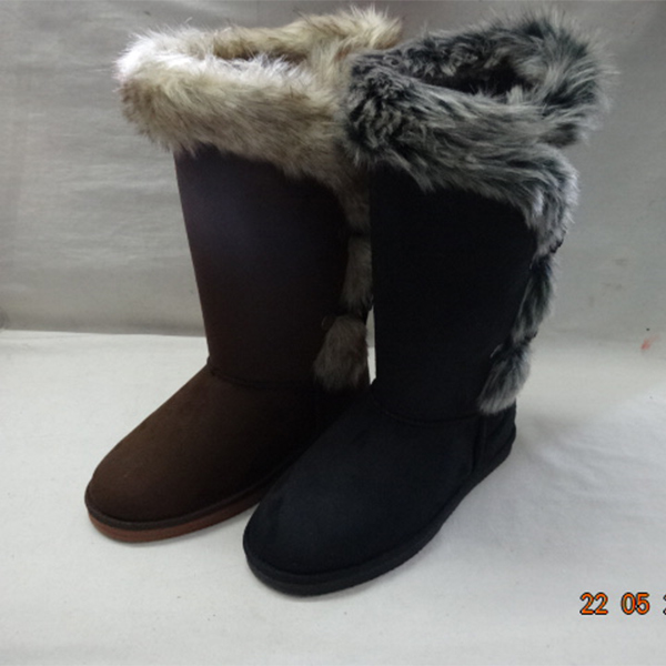 High booties with Micro Suede upper and Faux Fur Lining (7)