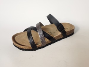 Women’s BAND Cork Footbed Sandal with +Comfort leather insole