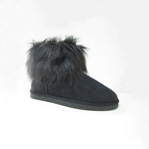 Short booties with Micro Suede upper and Faux Fur Lining House style (Women’s/ Girls)
