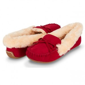 Womens Fuzzy Plush Fleece Lined House Shoes w/Indoor,outdoor slipper