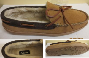Mens cowsuede moccasin leather shoes slipper