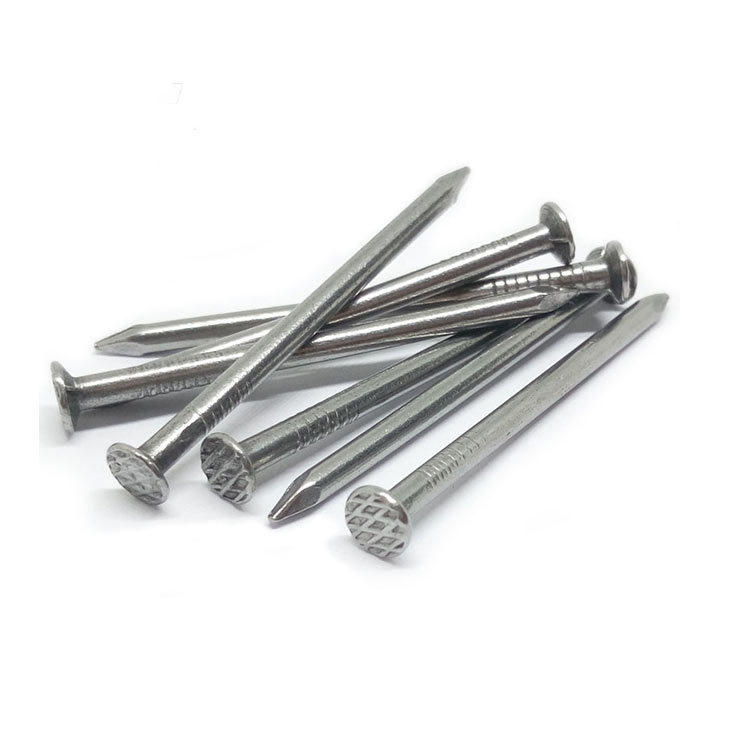 High Performance Umbrella Head Color Roofing Nail - bright polished common round iron wire nails – Bluekin