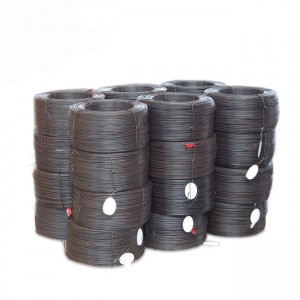 Fabrikkmyk 9 12 14 16 Gauge Black Wire Black Tie Wire Black Annealed Wire For Construction