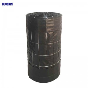 Best price 14GA 2” X 4” or 4”X 4” Black Wire Backed PP Woven Silt Fence