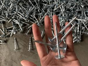 High grade Q195/Q235 material  Galvanized Twisted Shank Corrugated Nails