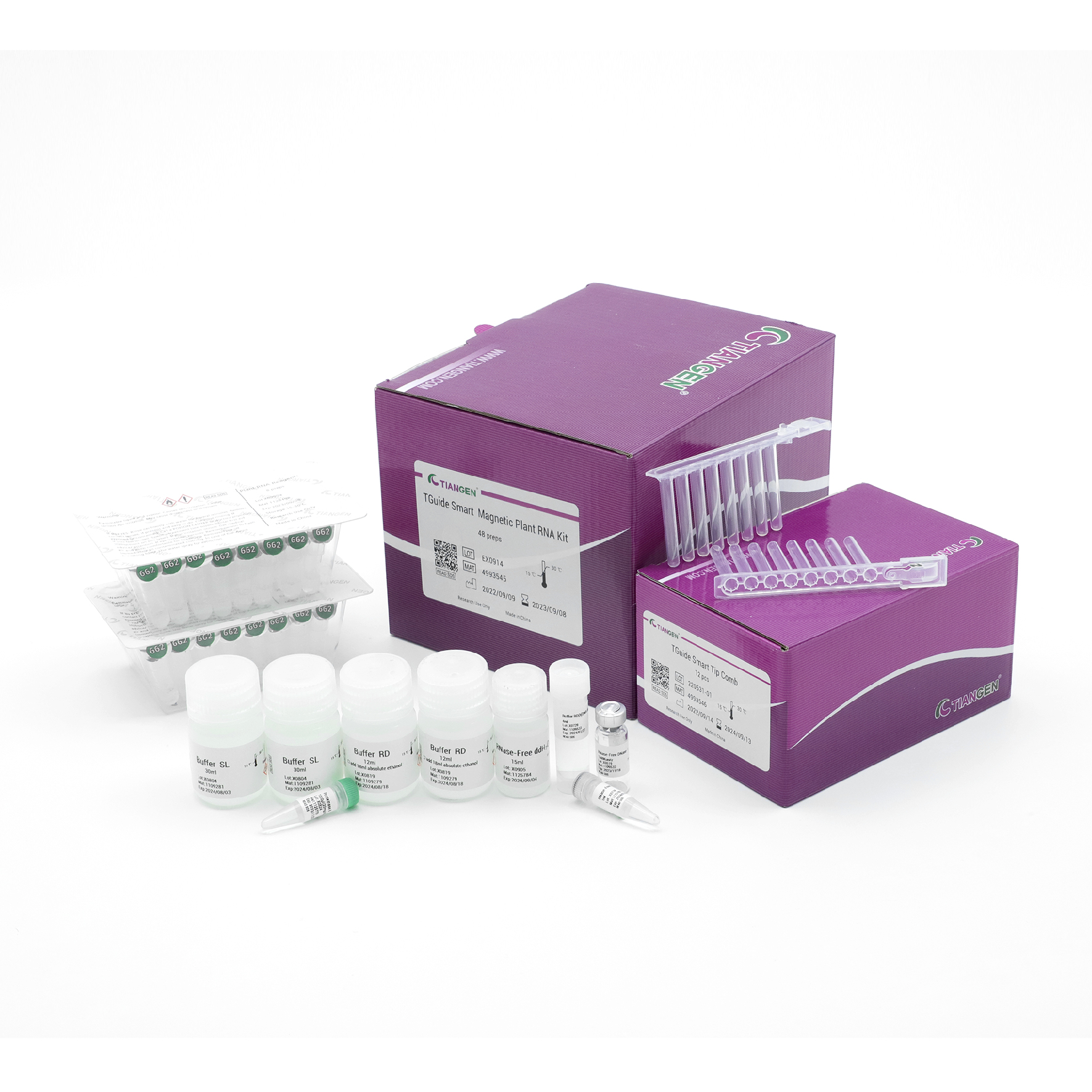 TGuide Smart Magnetic Plant RNA Kit Featured Image