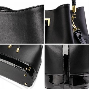 Original Factory Zonxan Ladies Purse Satchel Shoulder Bags Tote, Fashion PU Leather Rock Rivets Bag Hobo Handbags for Women