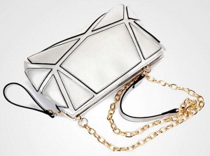 Hot sale Leather Pleated Small Square Bag Pearl Chain Fashion Fairy Bag High-Grade Sense Shoulder Oblique Purse