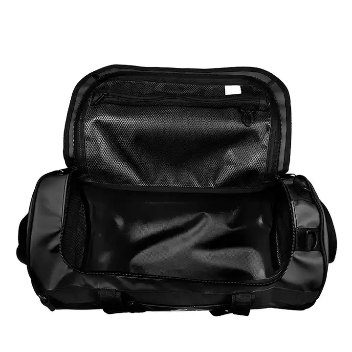 Large Tarpaulin Duffle Gym Bag Multifunction Custom 50L 70L Waterproof Travel Sport Duffle Bag-T8901