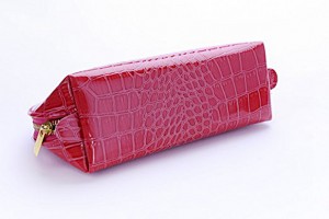 Manufactur standard Fashion Waterproof Makeup Bag Pink Holographic PU Travel Cosmetic Ladies Bag