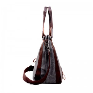 Wholesale ODM Eco Friendly Funky Natural Recycled Organic Rhombus Zipper Cork Women Handbag Tote Cosmetic Makeup Bag