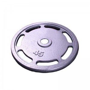 Factory source Weights Plates Set - gym seven hole cast iron weight plate – Yunlingyu