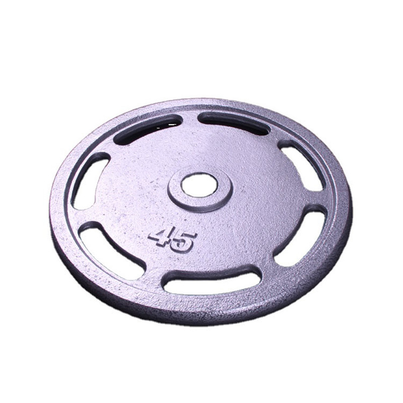 gym seven hole cast iron weight plate01