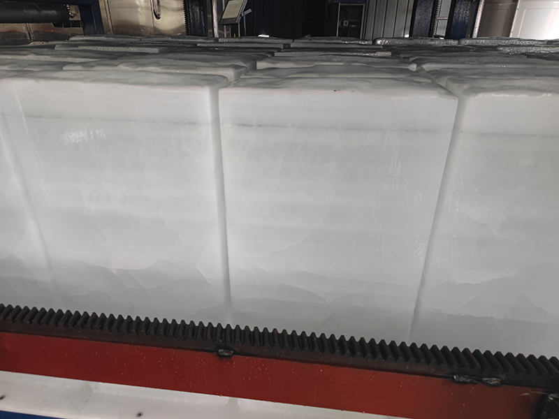 BLG 5T isblokmaskine tilpasset af stor isfremstillingsfabrik i Indonesien